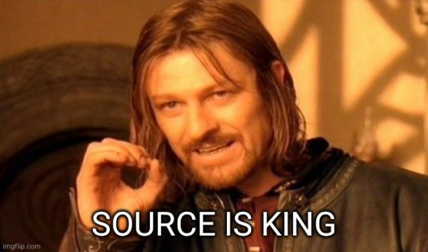 Meme: source is king