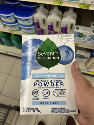 Dishwasher powder detergent yo 