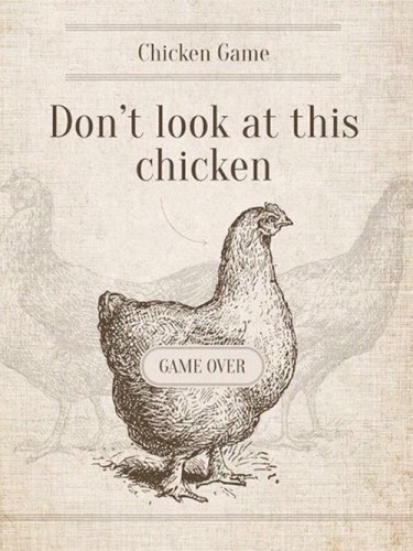 Do not look at this chicken