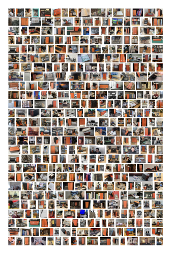 A poster with 396 photos of Shift Happens submitted by its readers