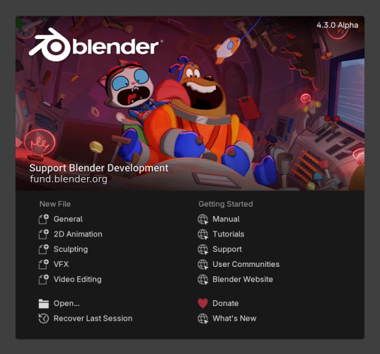 Blender 4.3 Alpha